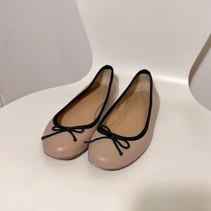 J Crew Nude Ballet Flat